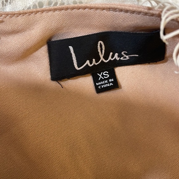 Lulus White Lace‎ Dress - Picture 4 of 7